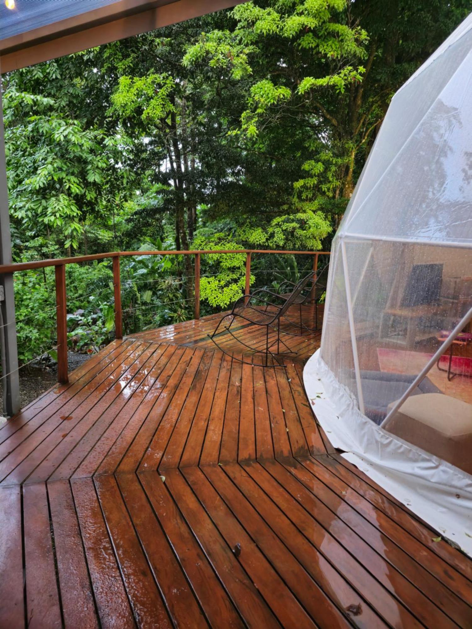 Bitzu Dome-Bijagua Riverside Glamping Екстер'єр фото