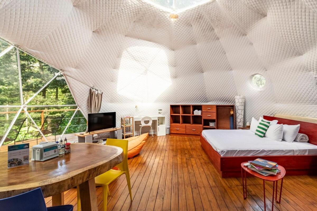 Bitzu Dome-Bijagua Riverside Glamping Екстер'єр фото